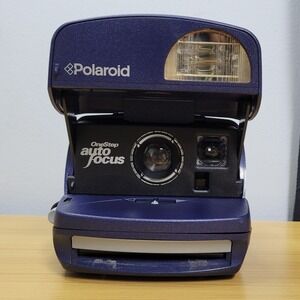 Polaroid One Step Autofocus 600 Instant Film Camera Film Included Tested Vintage